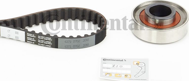 Ремень ГРМ с роликами (комплект) ContiTech. Артикул CT800K1