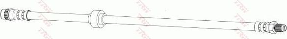 Тормозной шланг TRW. Артикул PHB365