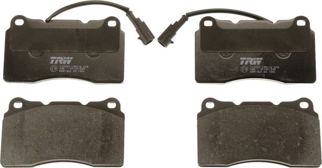 Тормозные колодки TRW COTEC передние для Alfa Romeo 166 I 1998-2007. Артикул GDB1363