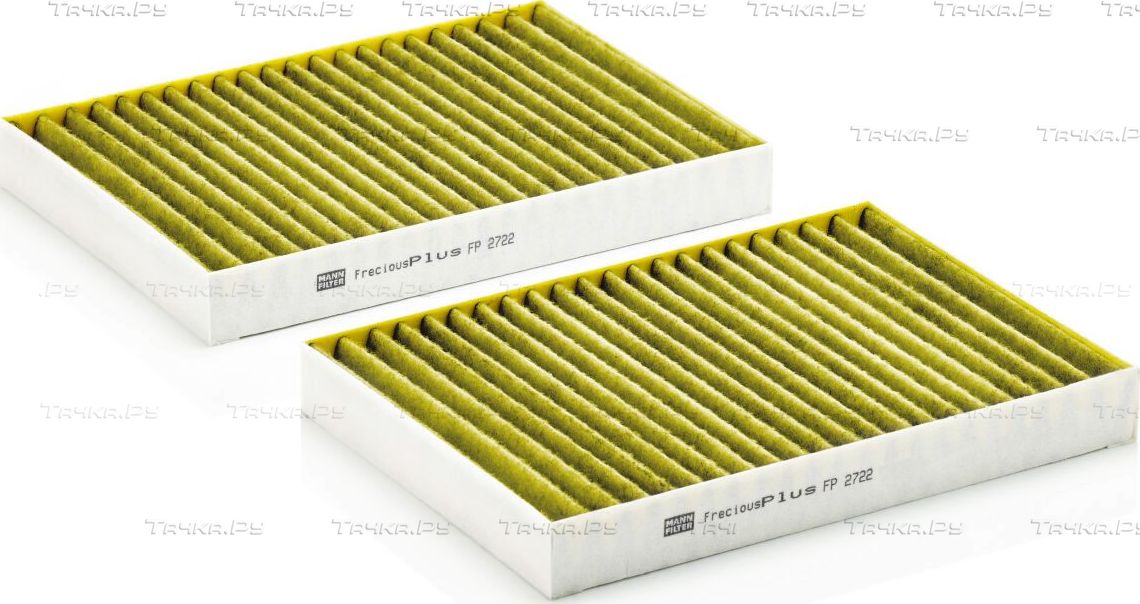 Салонный фильтр Mann-Filter FreciousPlus. Артикул FP 2722-2