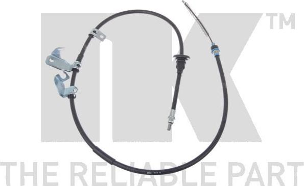 Трос ручника (тросик ручного тормоза) NK правый для Smart Forfour I (W454) 2004-2006. Артикул 903010