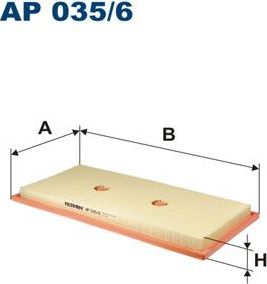 Воздушный фильтр Filtron. Артикул AP 035/6