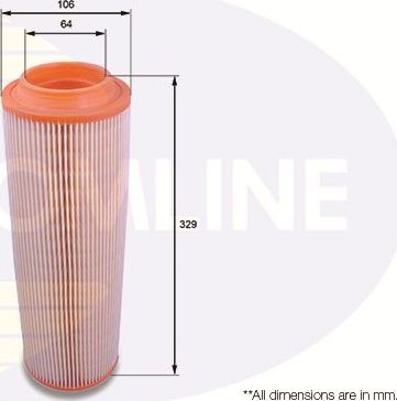 Воздушный фильтр Comline. Артикул EAF480
