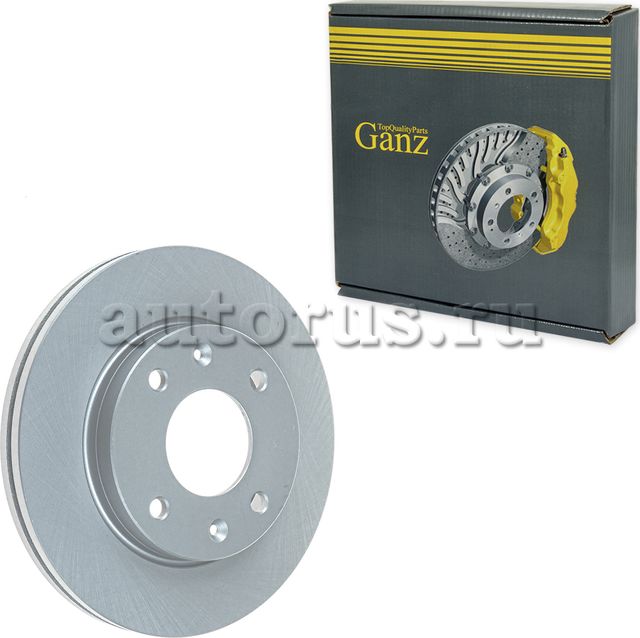 Диск тормозной передний (Ganz). Артикул GIJ10096