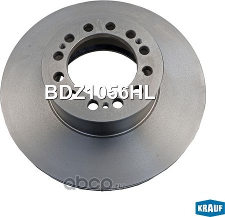 Диск тормозной передний Krauf. Артикул BDZ1056HL