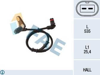 Датчик ABS FAE. Артикул 78136
