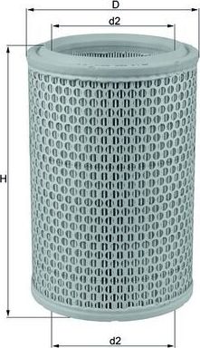 Воздушный фильтр Mahle. Артикул LX 660