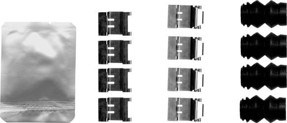 Комплект монтажный дискового тормоза | перед | Textar. Артикул 82554200
