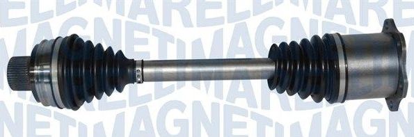 Полуось (привод в сборе, приводной вал) Magneti Marelli передняя для Audi Q5 I (8R) 2008-2017. Артикул 302004190125