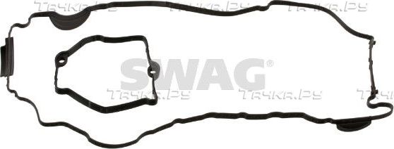 Комплект прокладок клапанной крышки 441724 SWAG (резина). Артикул 20 93 8908