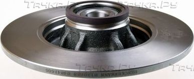 Тормозной диск Denckermann задний для Citroen C4 II 2009-2026. Артикул B130688