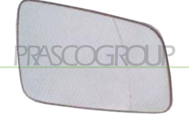 Зеркальное стекло бокового зеркала Prasco правое для Opel Astra G 1998-2009. Артикул OP0177513