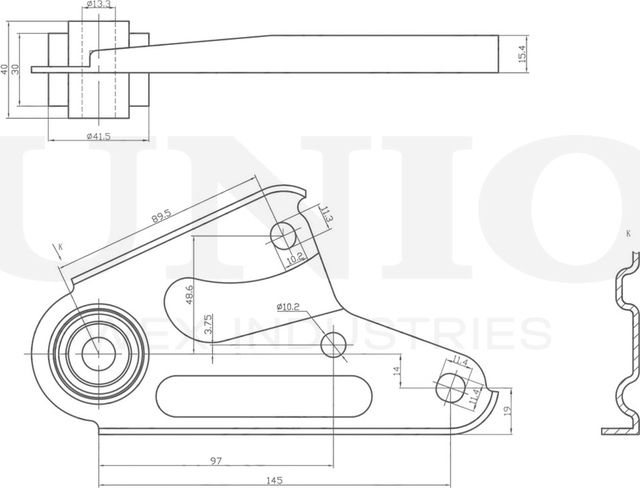 Опора двигателя (Unio). Артикул RMP-15152