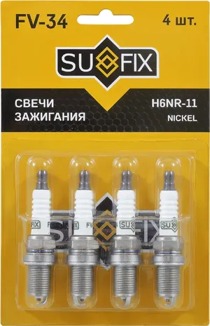 Свеча зажигания (Sufix). Артикул FV-34