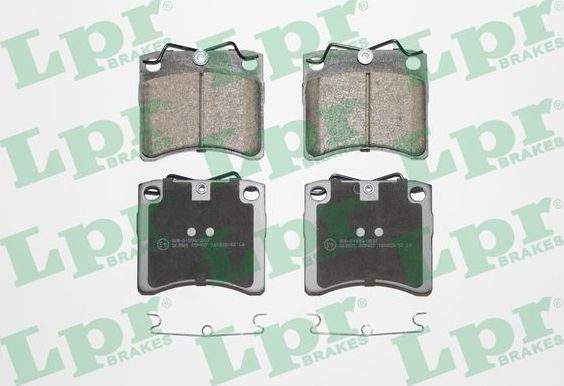 Тормозные колодки LPR. Артикул 05P437