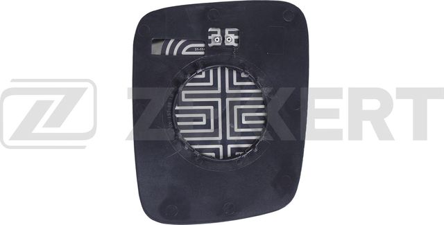 Зеркальное стекло бокового зеркала Zekkert левое для Volkswagen Transporter T4 1990-2003. Артикул SP-1014