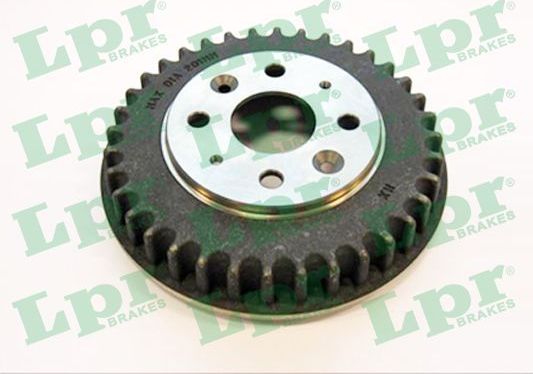 Тормозной барабан LPR задний для Kia Shuma I 1996-2001. Артикул 7D0579
