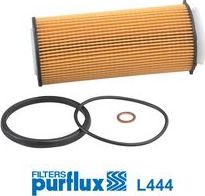 Масляный фильтр Purflux для BMW 5 VI (F10/F11/F07) 2009-2017. Артикул L444