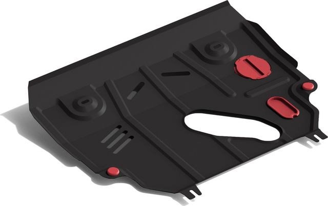 Защита АвтоБРОНЯ для картера и КПП Lexus NX 200t 2014-2017 / NX 300 2017-2026. Артикул 111.03207.1