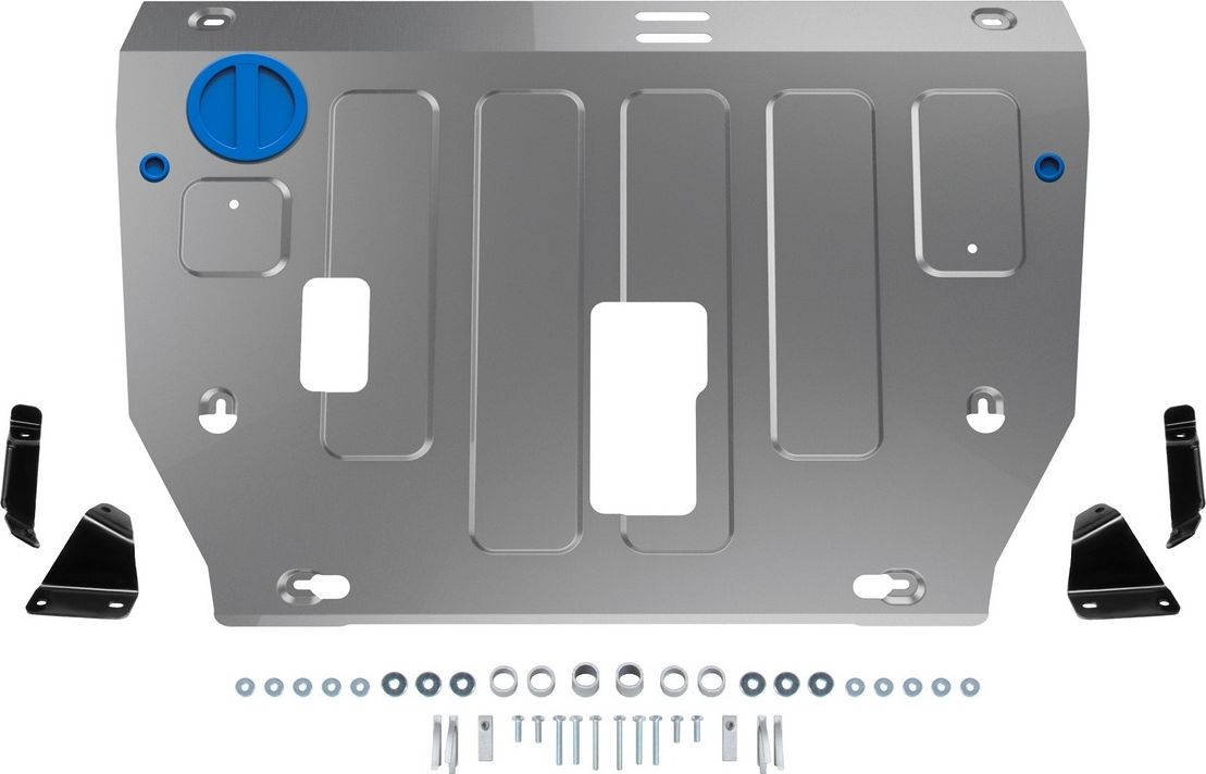 Защита картера и КПП Rival для Haval Dargo 2022-2026. Артикул 333.9424.1