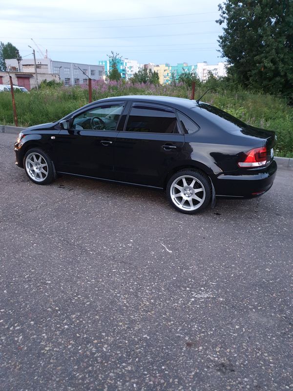 Дефлекторы SIM для окон Volkswagen Polo V седан 2009-2020. Артикул SVOPOLS1032