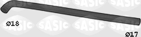 Патрубок радиатора (системы охлаждения) Sasic. Артикул SWH4327