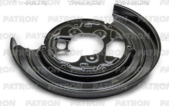 Кожух (щиток) тормозного диска Patron задний правый для Volkswagen Crafter I 2006-2016. Артикул PBS113