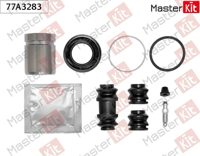 77A3283 Ремкомплект тормозного суппорта+поршень Toyota COROLLA (_E12_) 2001 - 2007 (Master KIT). Артикул 77a3283