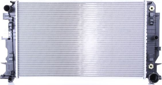 Радиатор охлаждения двигателя Nissens. Артикул 67157A