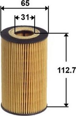 Масляный фильтр JS Asakashi. Артикул OE0036