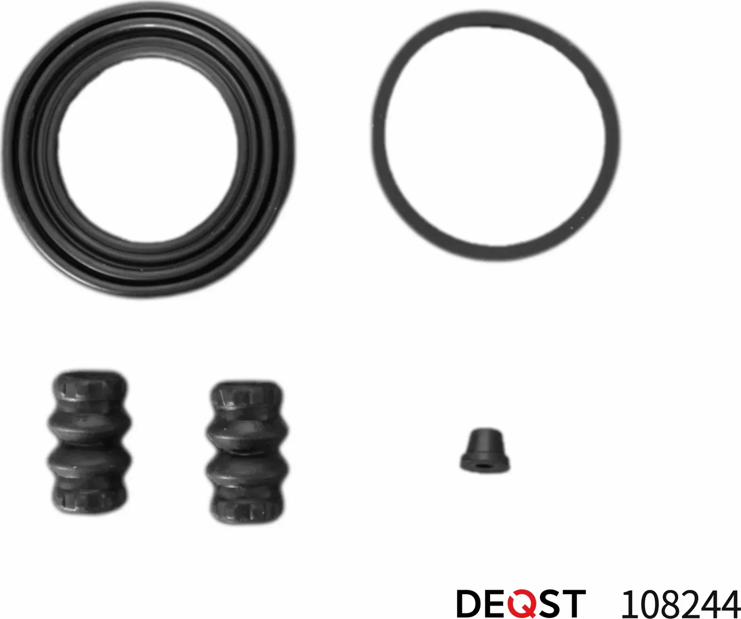 Ремкомплект переднего тормозного суппорта (поршень ?57 мм, TRW/Lucas) MERCEDES-B (Deqst). Артикул 108244