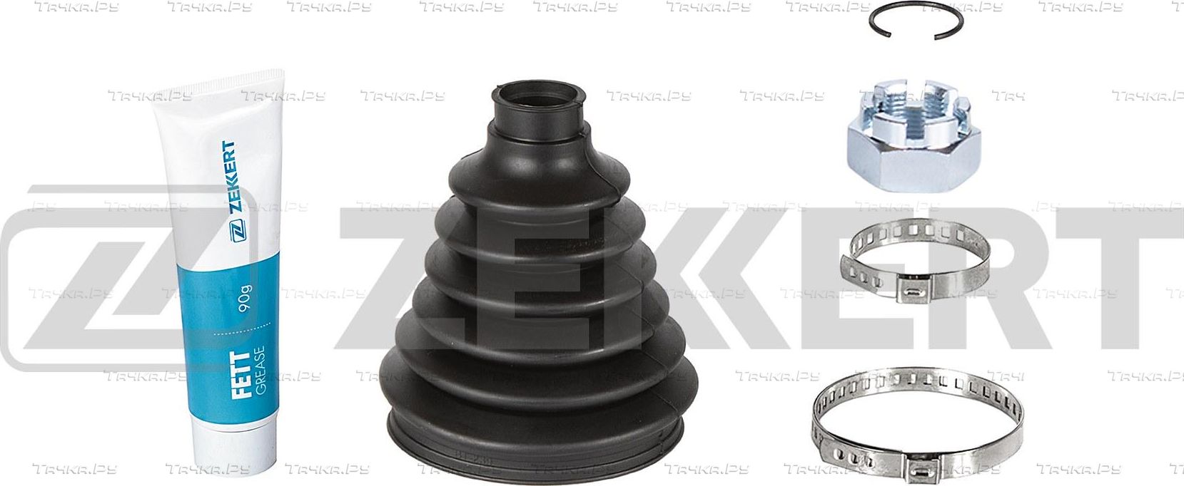 Пыльник шруса (комплект) Zekkert передний для Mitsubishi L400 1996-2003. Артикул SM-1280S