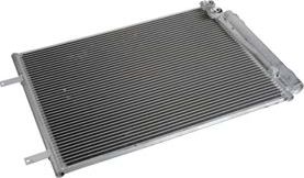 Радиатор кондиционера (конденсатор) Zentparts для Volkswagen Passat CC I 2008-2012. Артикул Z19162