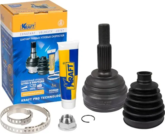 ШРУС NISSAN/RENAULT ALMERA/CLIO/LOGAN 04- 1.6 наруж. (Kraft). Артикул KT059206