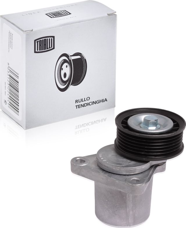 Направляющий (ведущий) ролик приводного поликлинового ремня Trialli для Mazda 3 I (BK) 2006-2009. Артикул CMS 1219