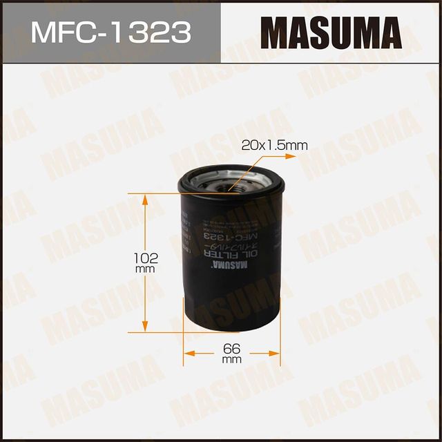 Масляный фильтр Masuma. Артикул MFC-1323