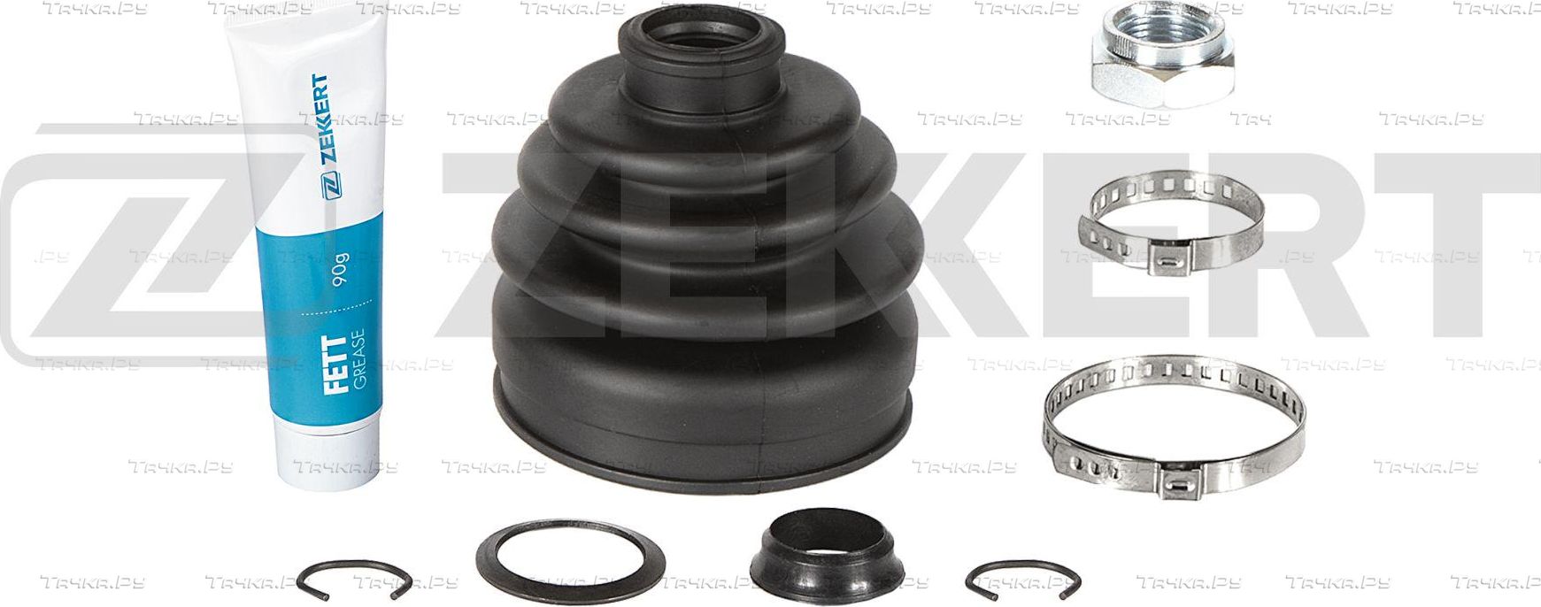 Пыльник ШРУСа наружный Zekkert передний для Volkswagen Passat B3 1988-1996. Артикул SM-1065S