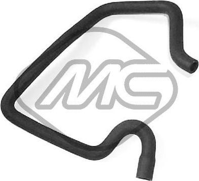 Патрубок радиатора (системы охлаждения) Metalcaucho. Артикул 08368