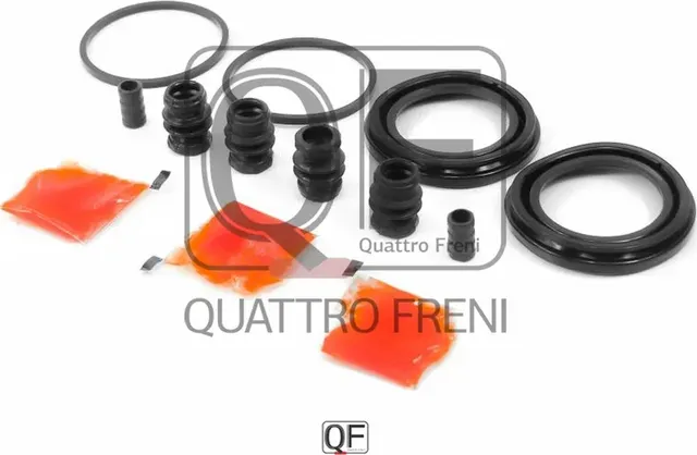 РЕМКОМПЛЕКТ СУППОРТА ТОРМОЗНОГО FR (Quattro Freni). Артикул QF40F00107