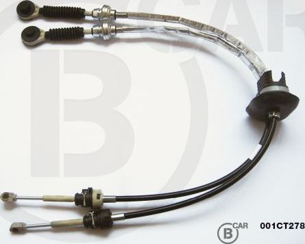 Трос переключения передач КПП B CAR. Артикул 001CT278