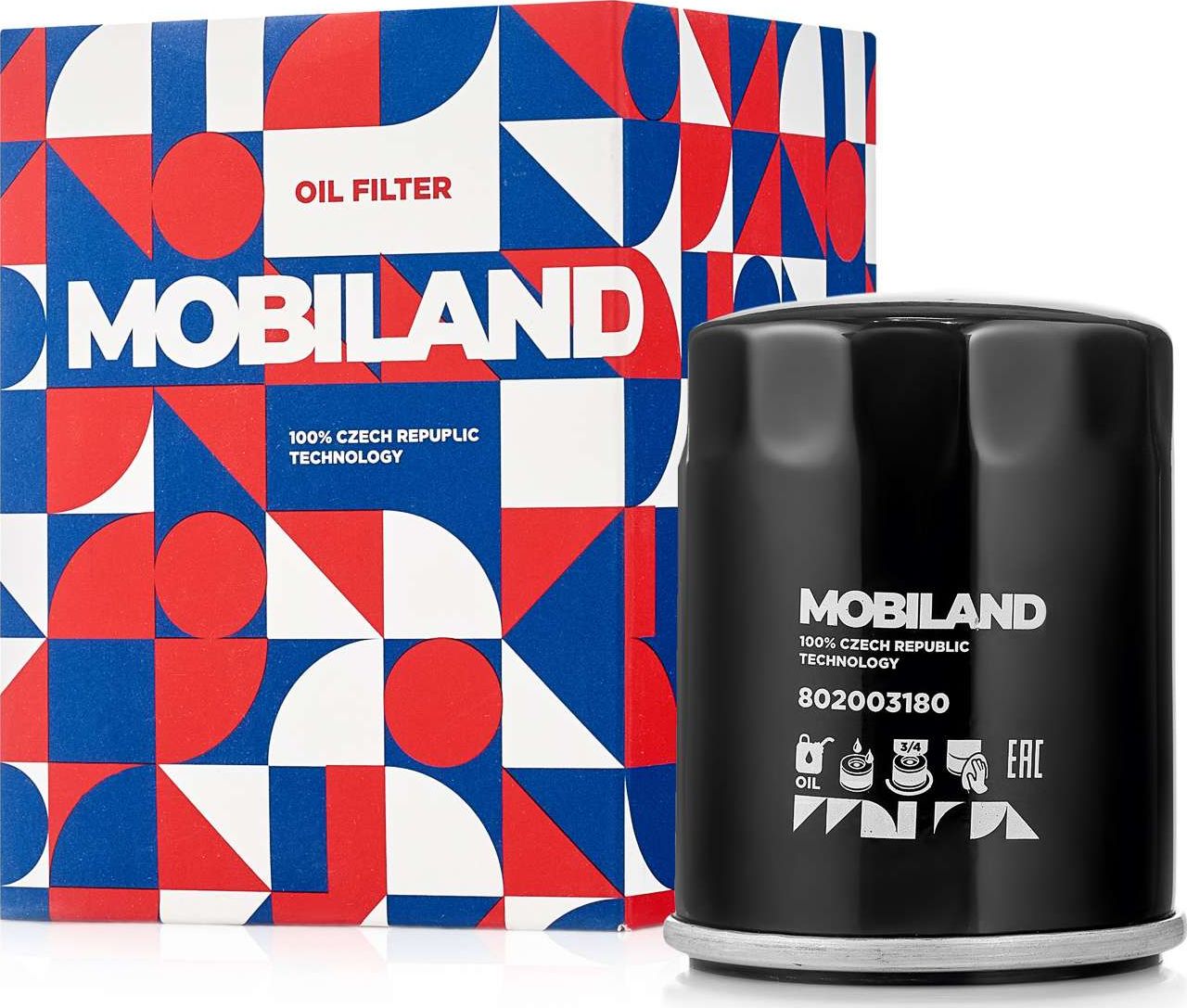 Масляный фильтр Mobiland. Артикул 802003180