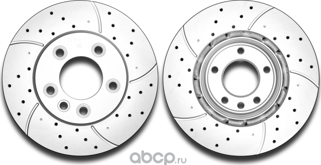 Тормозные диски Platinum (Gerat). Артикул DSKF002P