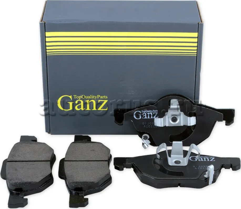 Колодки торм.пер. (Ganz). Артикул GIJ09017