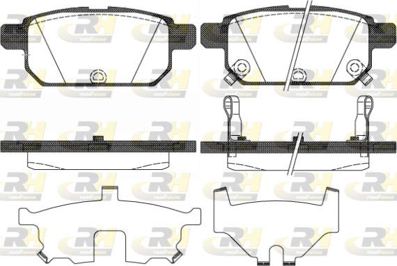 Тормозные колодки RoadHouse. Артикул 21471.02