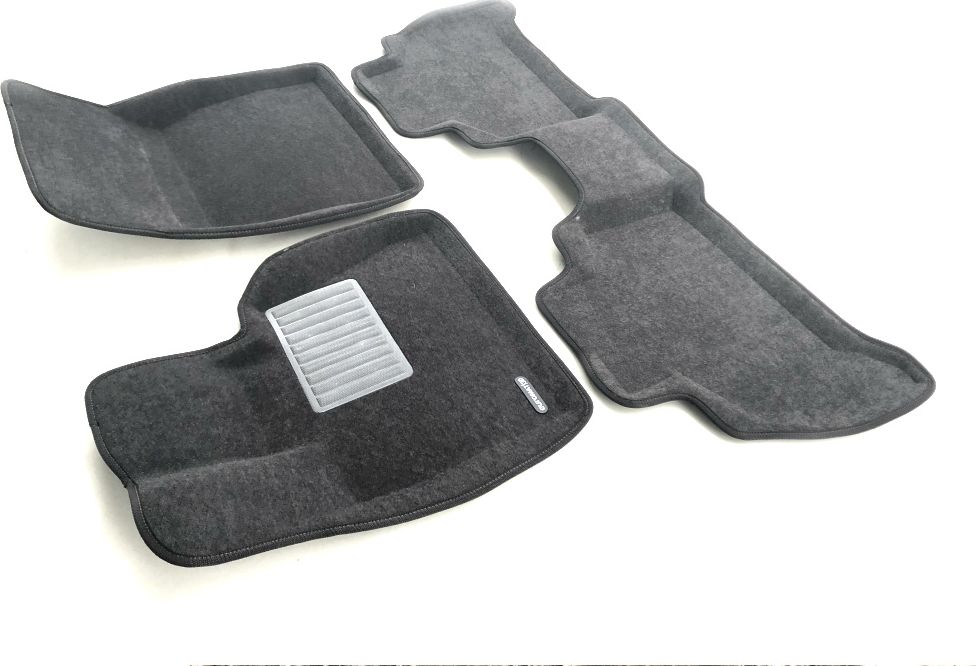 Коврики текстильные Euromat 3D Business для салона BMW X5 G05 2019-2026 Темно-серые. Артикул EMC3D-001214G