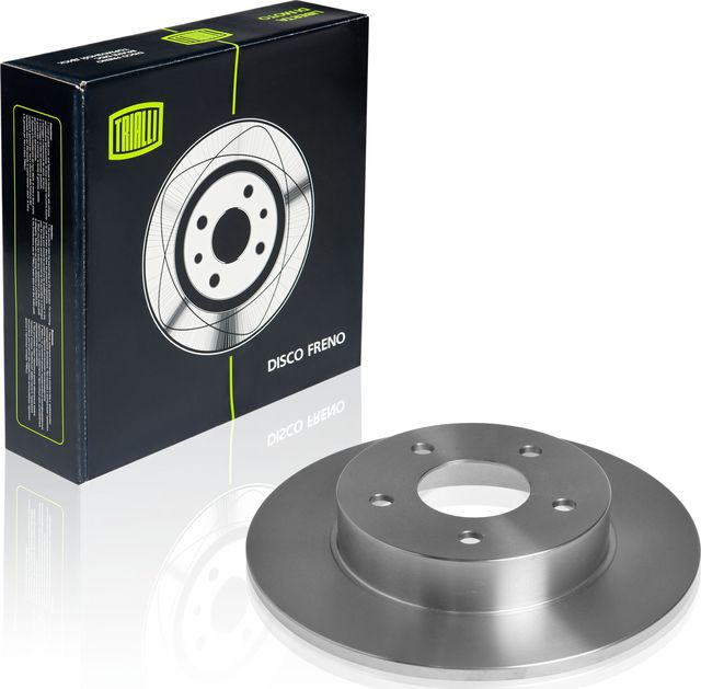 Тормозной диск Trialli задний для Nissan Almera Tino I 2000-2006. Артикул DF 140113
