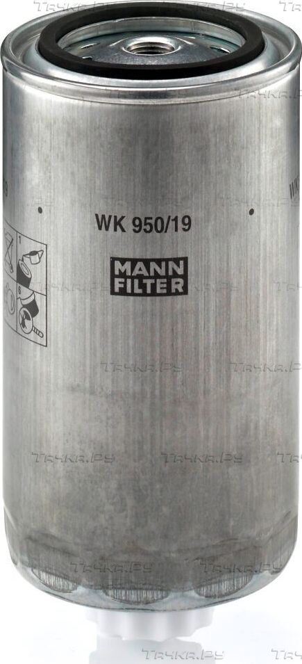 Топливный фильтр Mann-Filter для IVECO EuroCargo V 2015-2026. Артикул WK 950/19