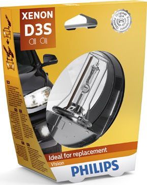 D3S 42V-35W (PK32d-5)  4400K Vision (Philips) Philips Xenon Vision. Артикул 42403VIS1