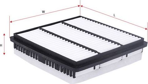 Воздушный фильтр Sakura. Артикул A-33850