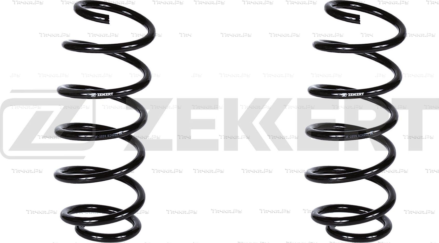 Пружина подвески Zekkert передняя для Opel Mokka I 2012-2026. Артикул SF-2559
